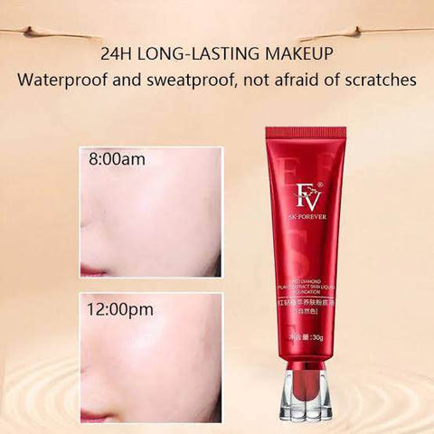 Red Diamond Fv Foundation, Oil Absorb Liquid Foundation
